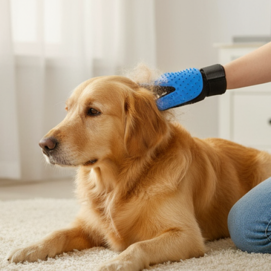 5 Finger Deshedding Glove (1 Pc)