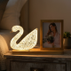 Duck Shape Cystal Led Lamp & Photo Frame Night Lamp | Wedding Gift | love couple