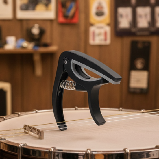 Guitar Capo with Pickup Stand, Soft for Acoustic and Electric Guitar Ukulele Mandolin Banjo Guitar Accessories