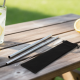 Reusable Stainless Steel Straws with Case for Drinking (4 Pc, Eco-Friendly)