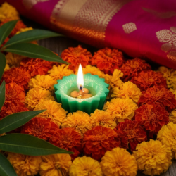 Silicone Diya for Diwali Attractive Design Colourful Diya Combo, Diwali (Mix Design /1 Pc)