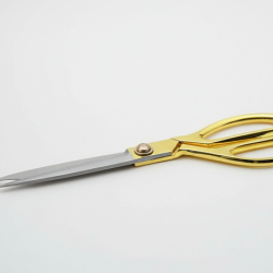 Stainless Steel Tailoring Scissor Sharp Cloth Cutting for Professionals (8.5inch) (Golden)