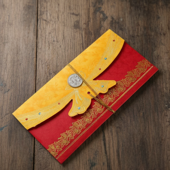 Wedding Gift Card / Cover (1 Pc / Multicolour)