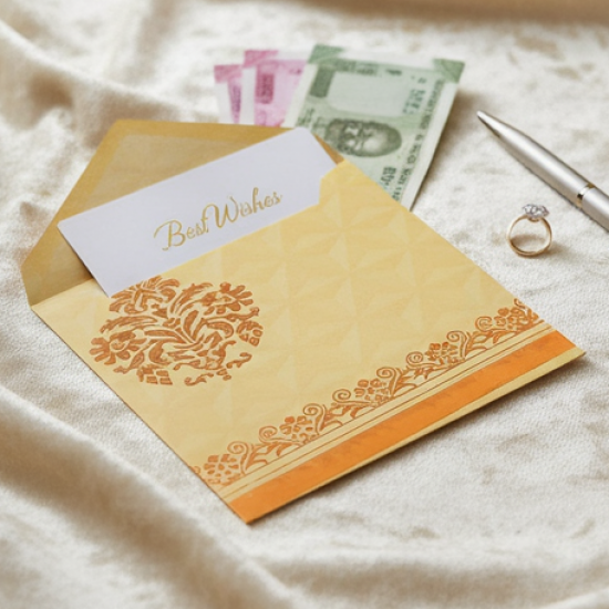 Wedding Gift Envelopes Gift Card (1 Pc / Multicolour)