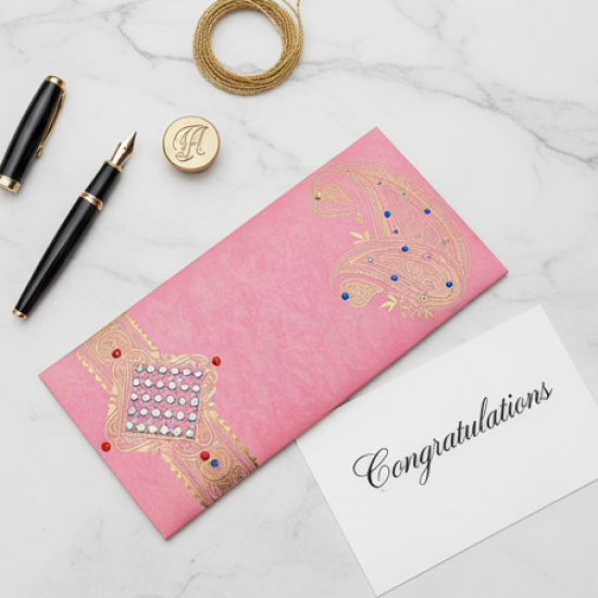 Wedding Gift Envelopes Gift Card (1 Pc / Multicolour)