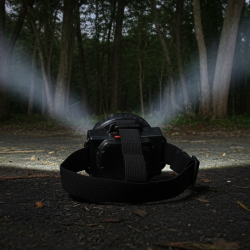 Head Lamp 9 Led Long Range Rechargeable Lamp Use For Farmers, Fishing